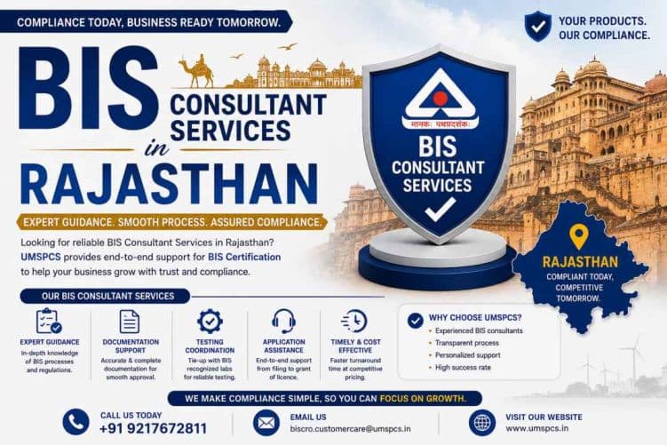 Looking for a Trusted BIS Consultant in Rajasthan? Here's How UMSPCS Can Help