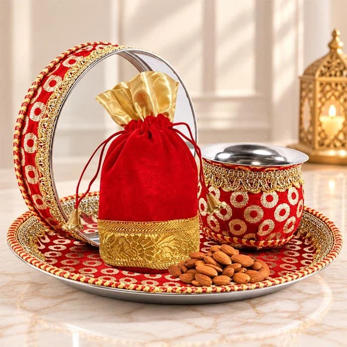 How much does Karwa Chauth gift delivery cost in Indore?