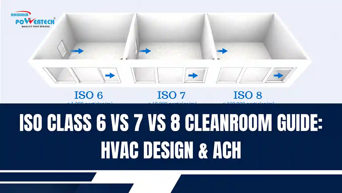 ISO 6 vs ISO 7 vs ISO 8 Cleanrooms – What's the Difference?