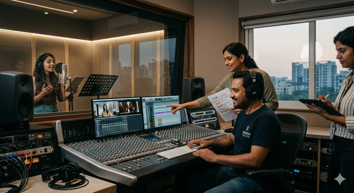 Top 8 Multilingual Dubbing Studios in India in 2026