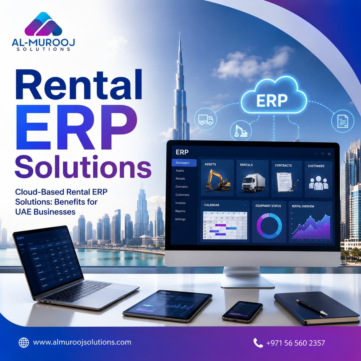 Cloud-Based Rental ERP Solutions: Benefits for UAE Businesses