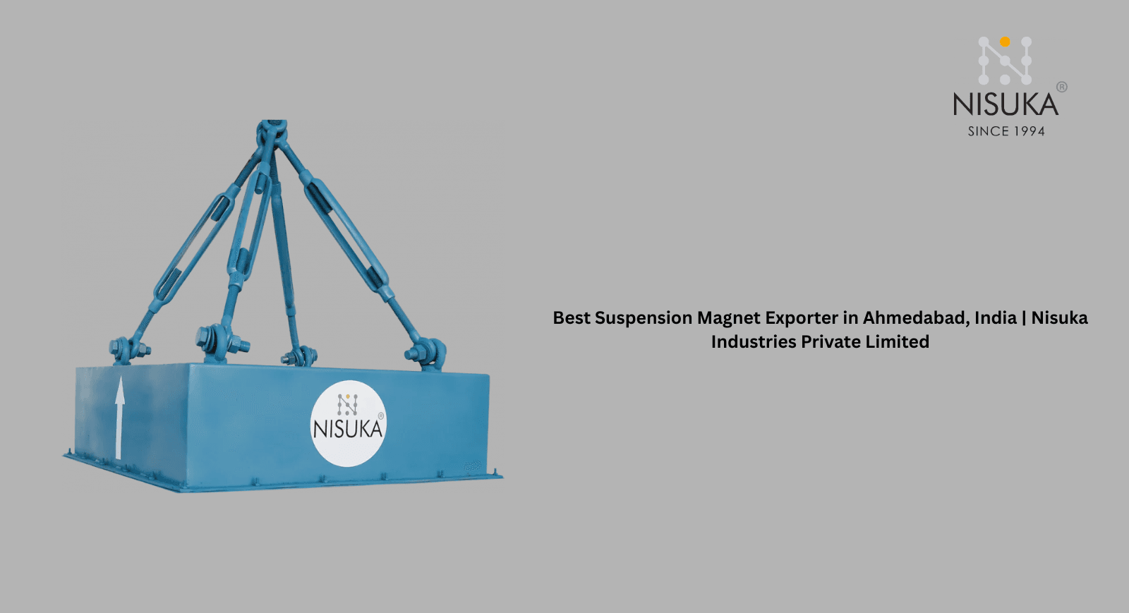 Suspension Magnet exporter in Ahmedabad