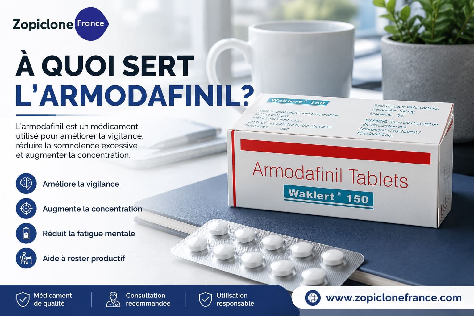 À quoi Sert l'Armodafinil?