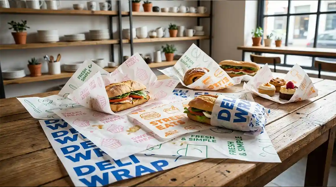 Custom Food Paper Suppliers UK | Bulk & Branded Orders
