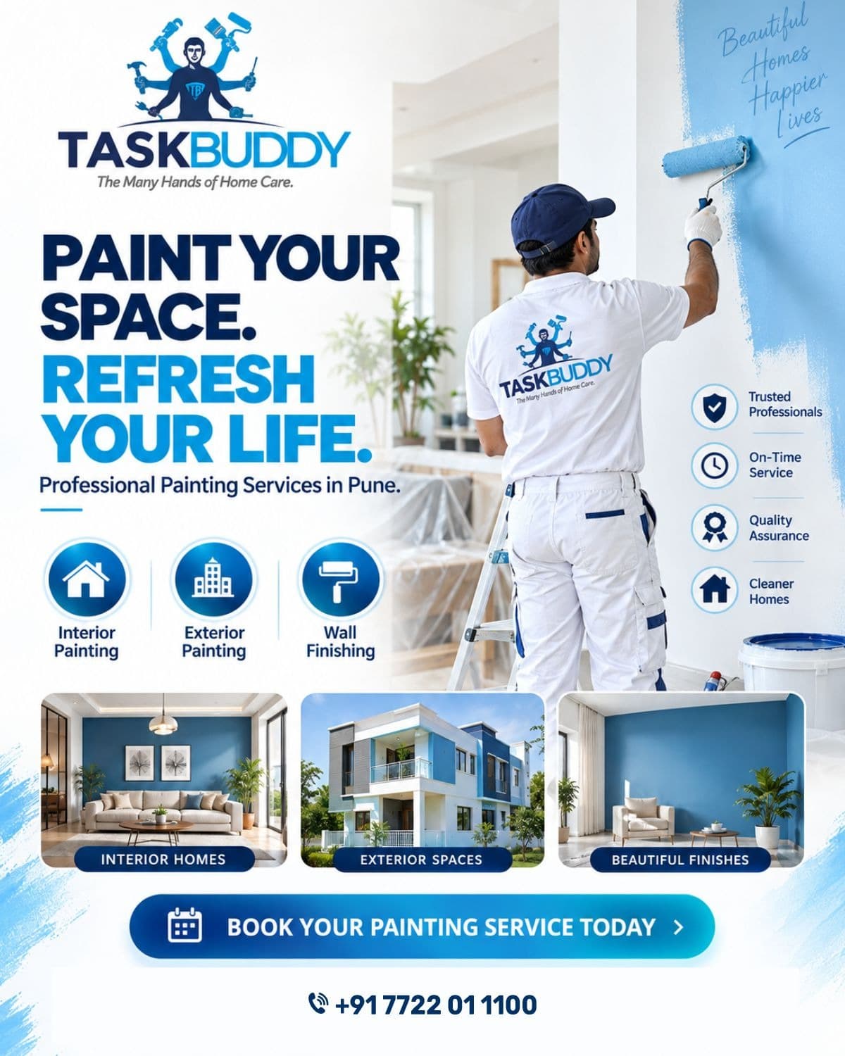 Accent Wall Painting Cost: 7 Creative Ideas to Transform a Room Without Repainting Everything