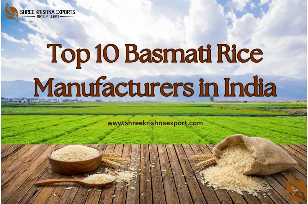 Top 10 Basmati Rice Manufacturers in India | Shree Krishna Exports