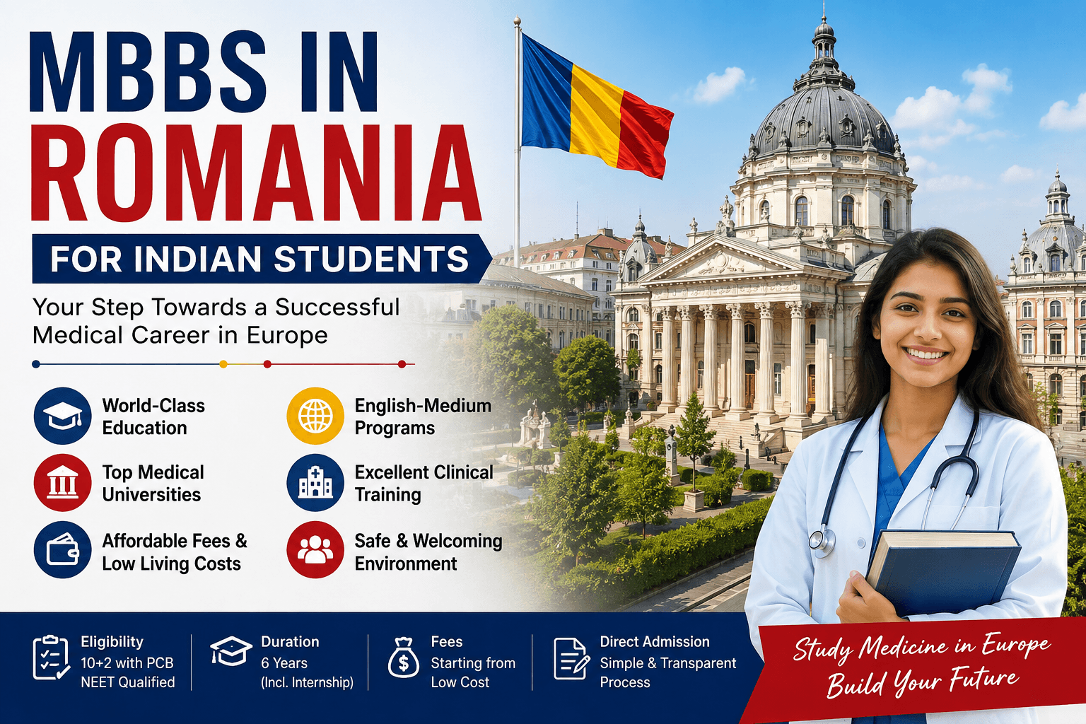 Medical Degree in Romania: A Smart Choice for Medical Aspirants
