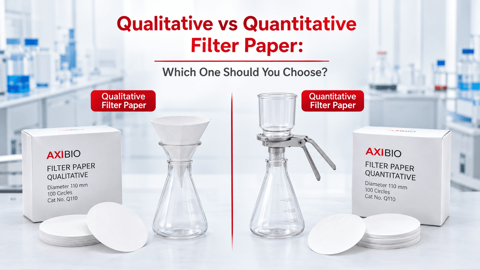 Qualitative vs Quantitative Filter Paper: Which One Should You Choose?
