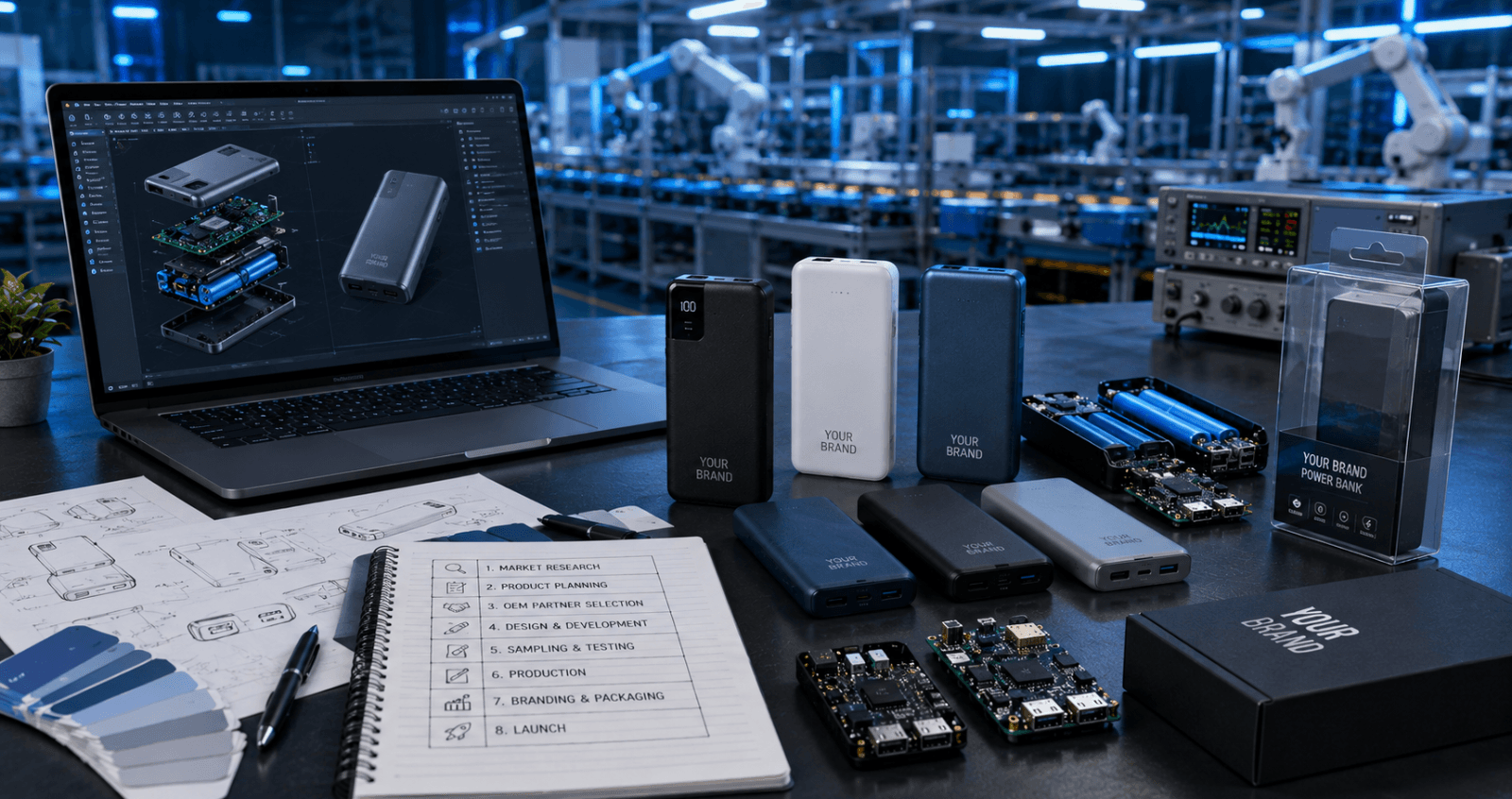 How to Launch Your Own Branded Power Bank: A Step-by-Step OEM Guide with Tiitan