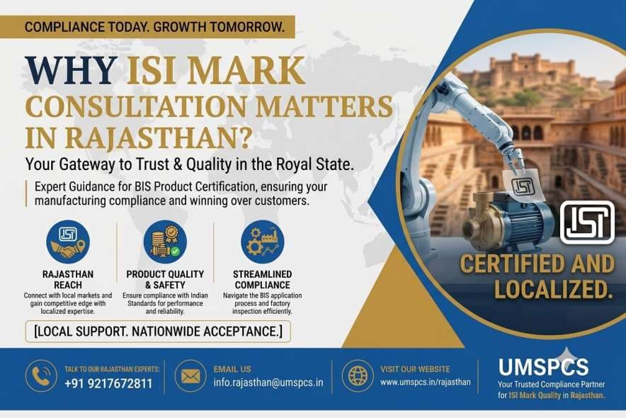 How to Find a Reliable ISI Consultant in Rajasthan?