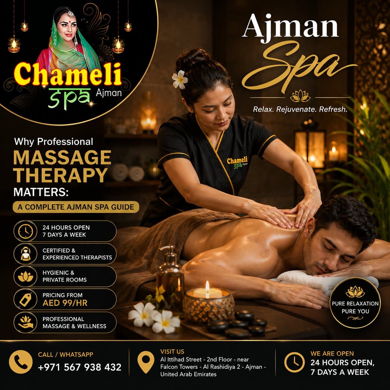 Why Professional Massage Therapy Matters: A Complete Ajman Spa Guide
