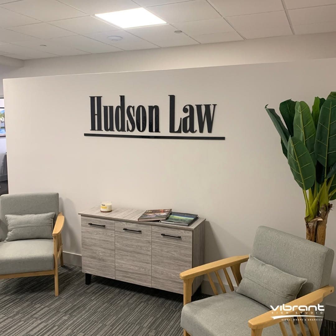 Lobby Signs vs. Reception Signs: What’s the Difference?