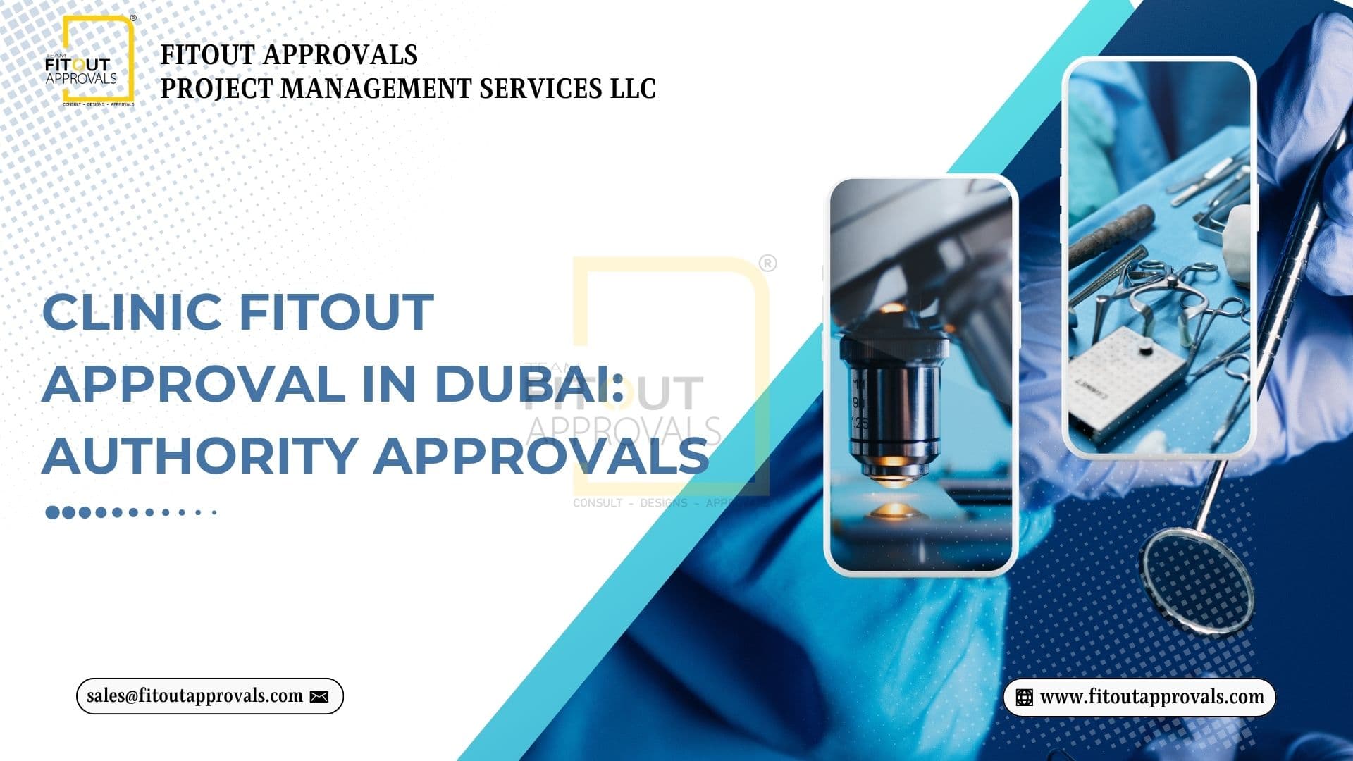 Clinic Fit-Out Approval in Dubai - Fitout Approvals