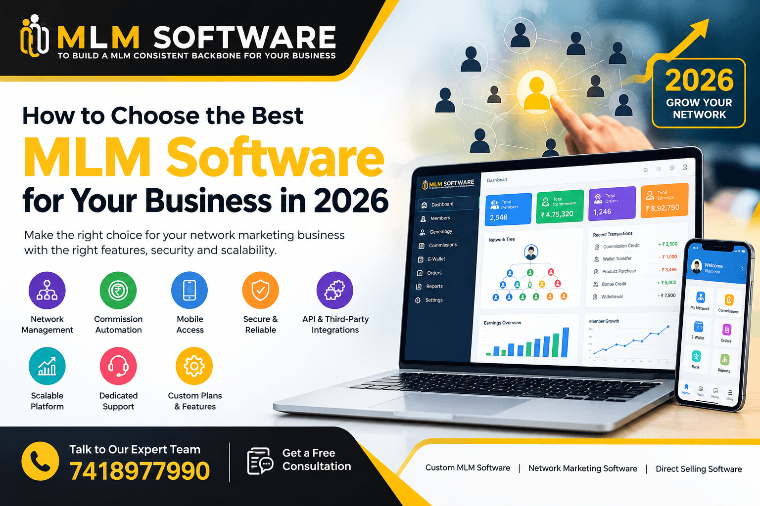 How to Choose the Best MLM Software for Your Business in 2026