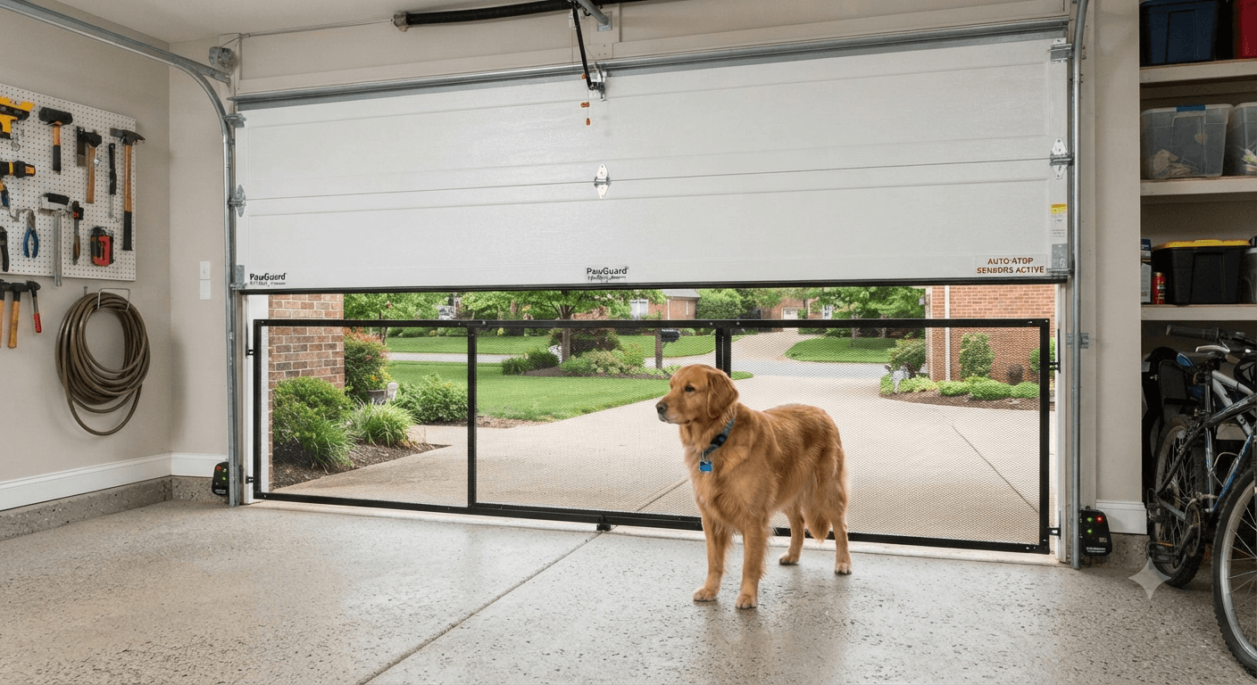 Pet Safety Around Garage Doors