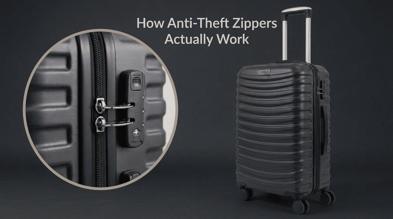 How Do Anti-Theft Zippers Actually Work?