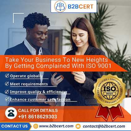 ISO 9001 Certification in Bangalore