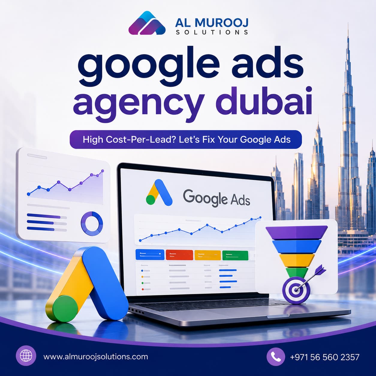 Google Ads Agency Dubai - B2B Lead Generation Funnel Optimization