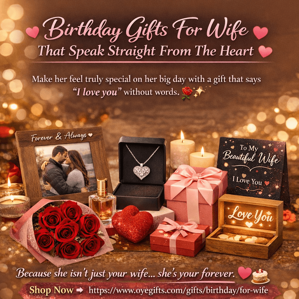 Romantic Birthday Surprise Gift for Wife