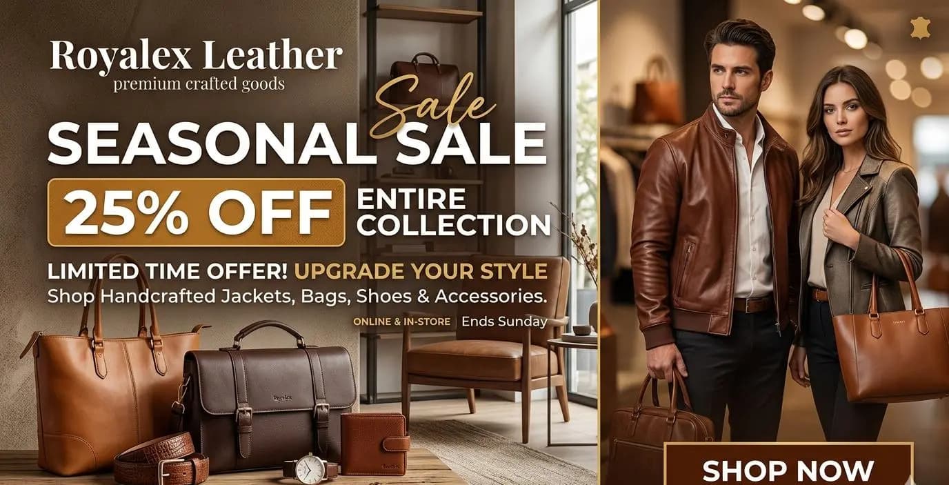 Leather Jackets for Men & Women | Royalex Leather | USA & Worldwide