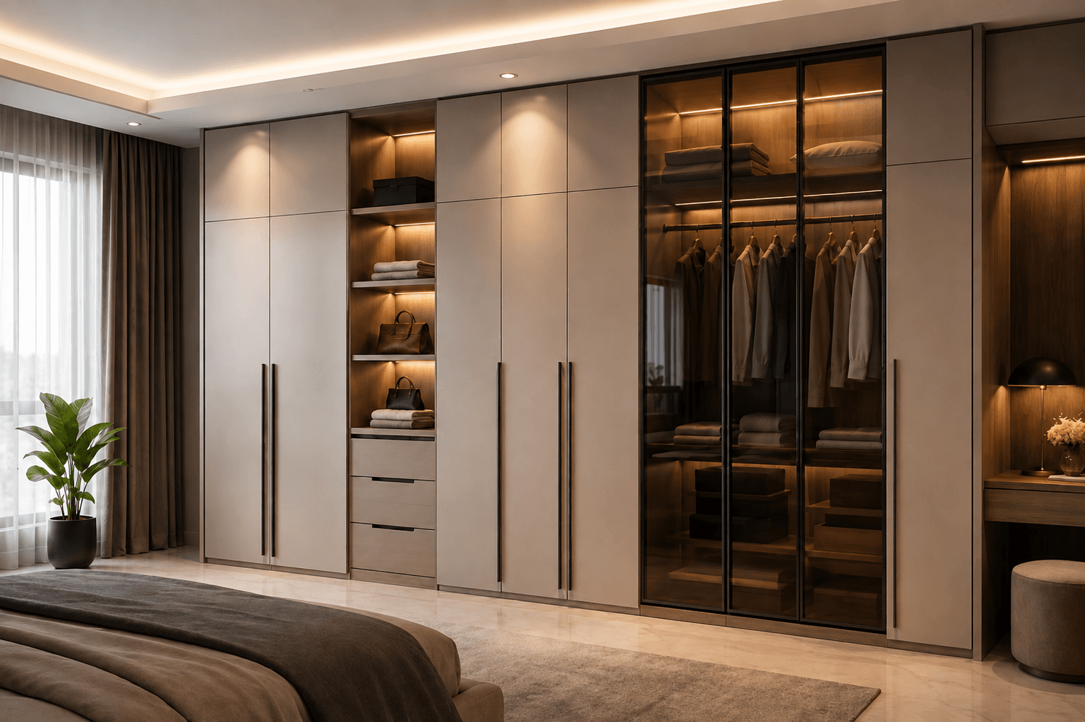 Modular Wardrobe Gurgaon | Modern & Custom Wardrobe Designs