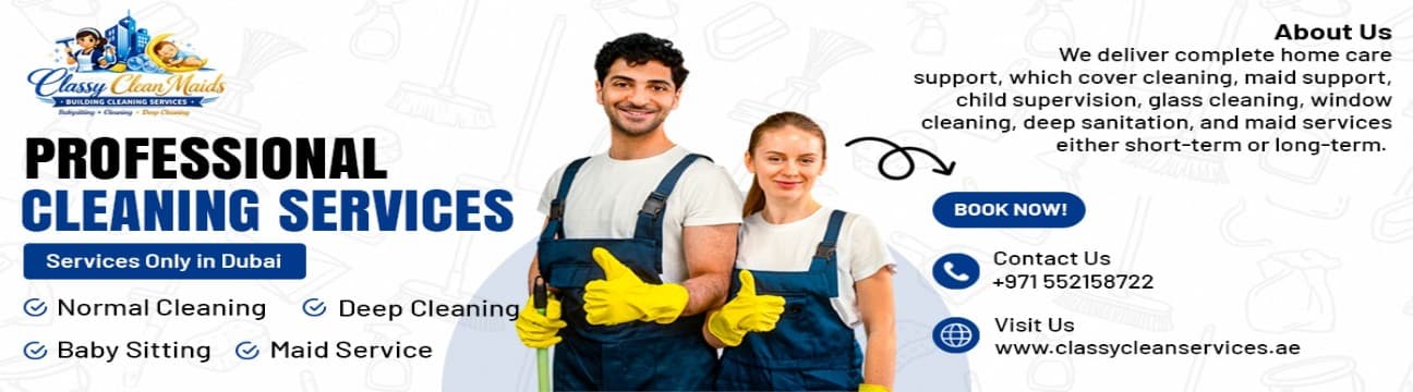 best cleaning and maid services in dubai