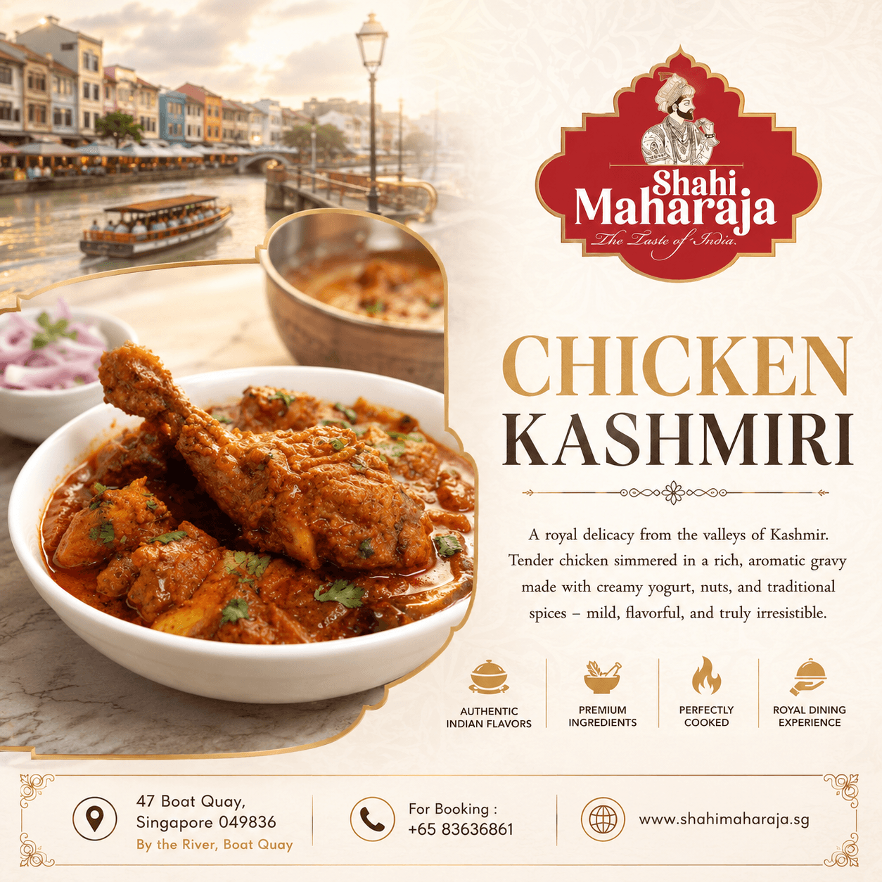 Jain Food in Boat Quay: Authentic Vegetarian Dining at Shahi Maharaja