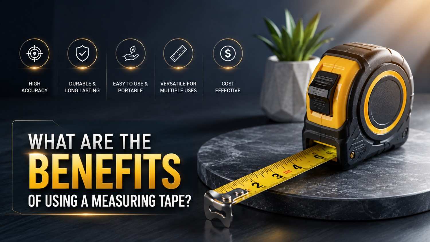 What are the benefits of using a measuring tape?