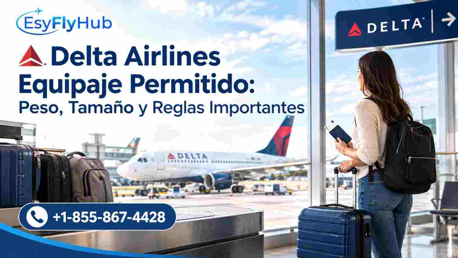 Delta Airlines Equipaje Permitido: Peso, Tamaño y Reglas Importantes