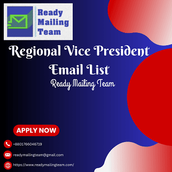 Regional Vice President Email List