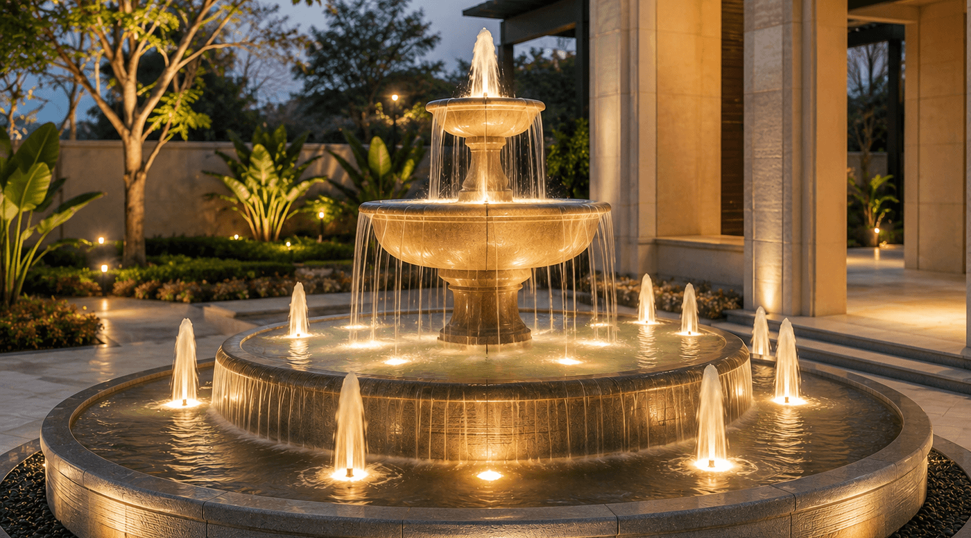 Decorative Fountain Construction: Designing Stunning Water Features for Modern Spaces