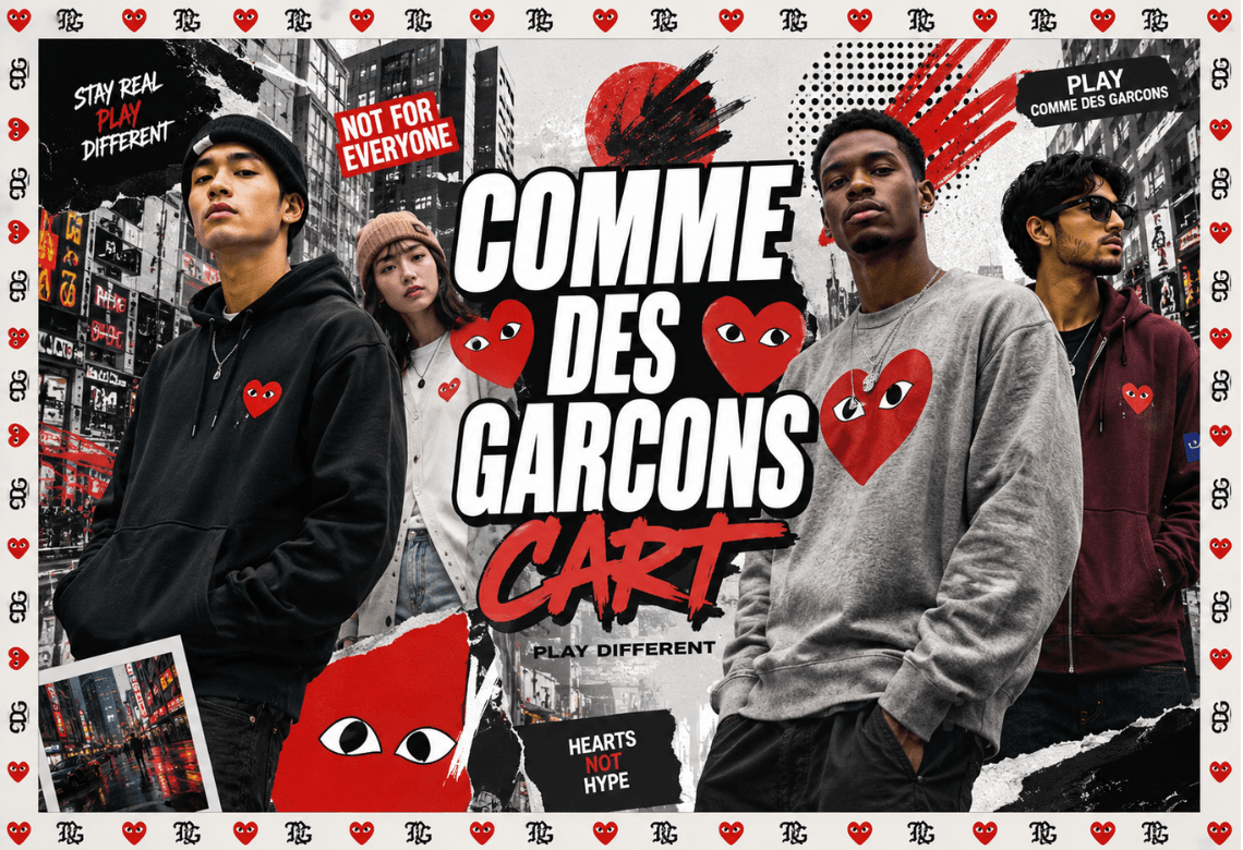 From Classic Hearts to Modern Streetwear: Building a CDG Wardrobe