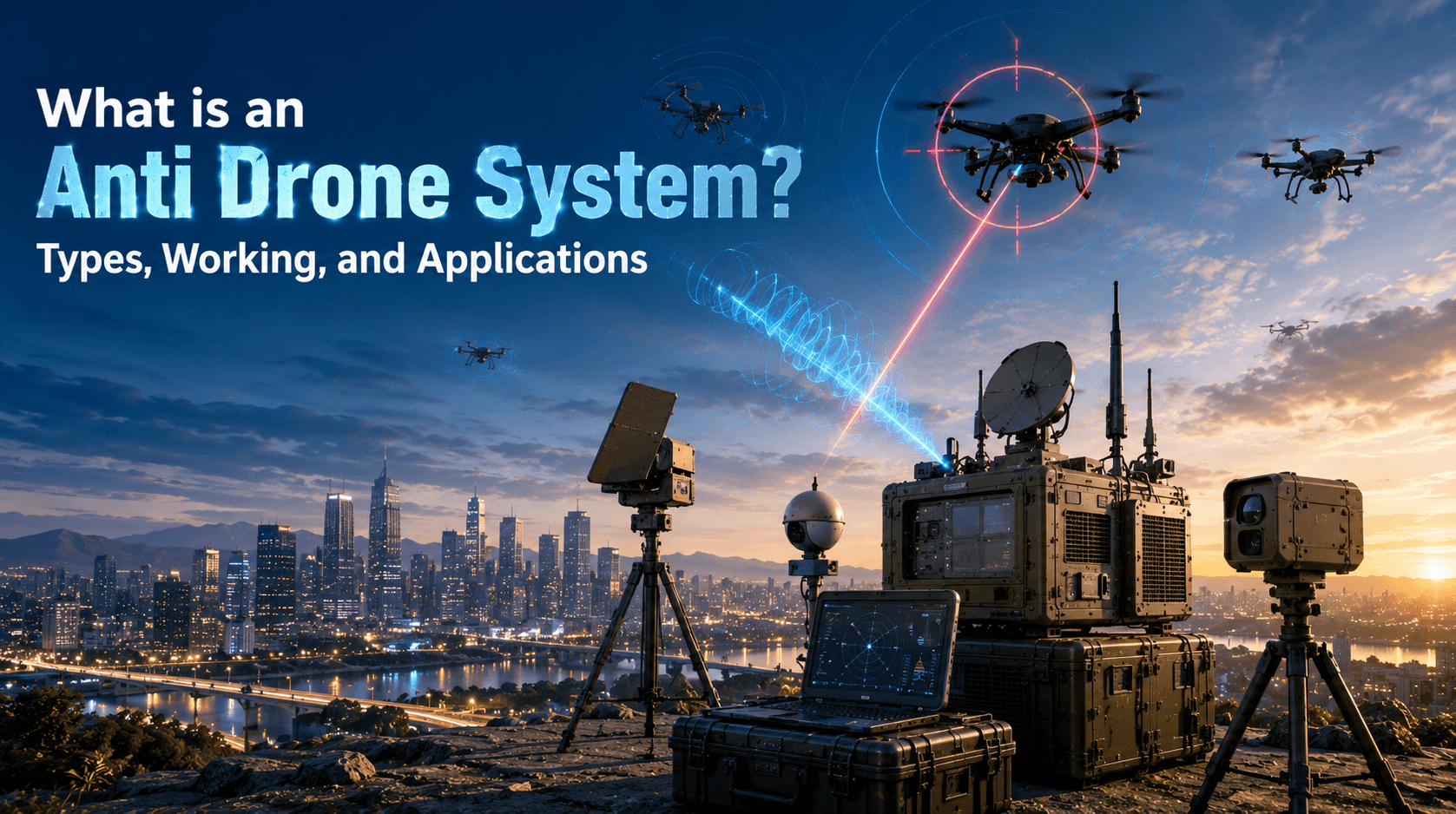 What is an Anti Drone System? Types, Working, and Applications
