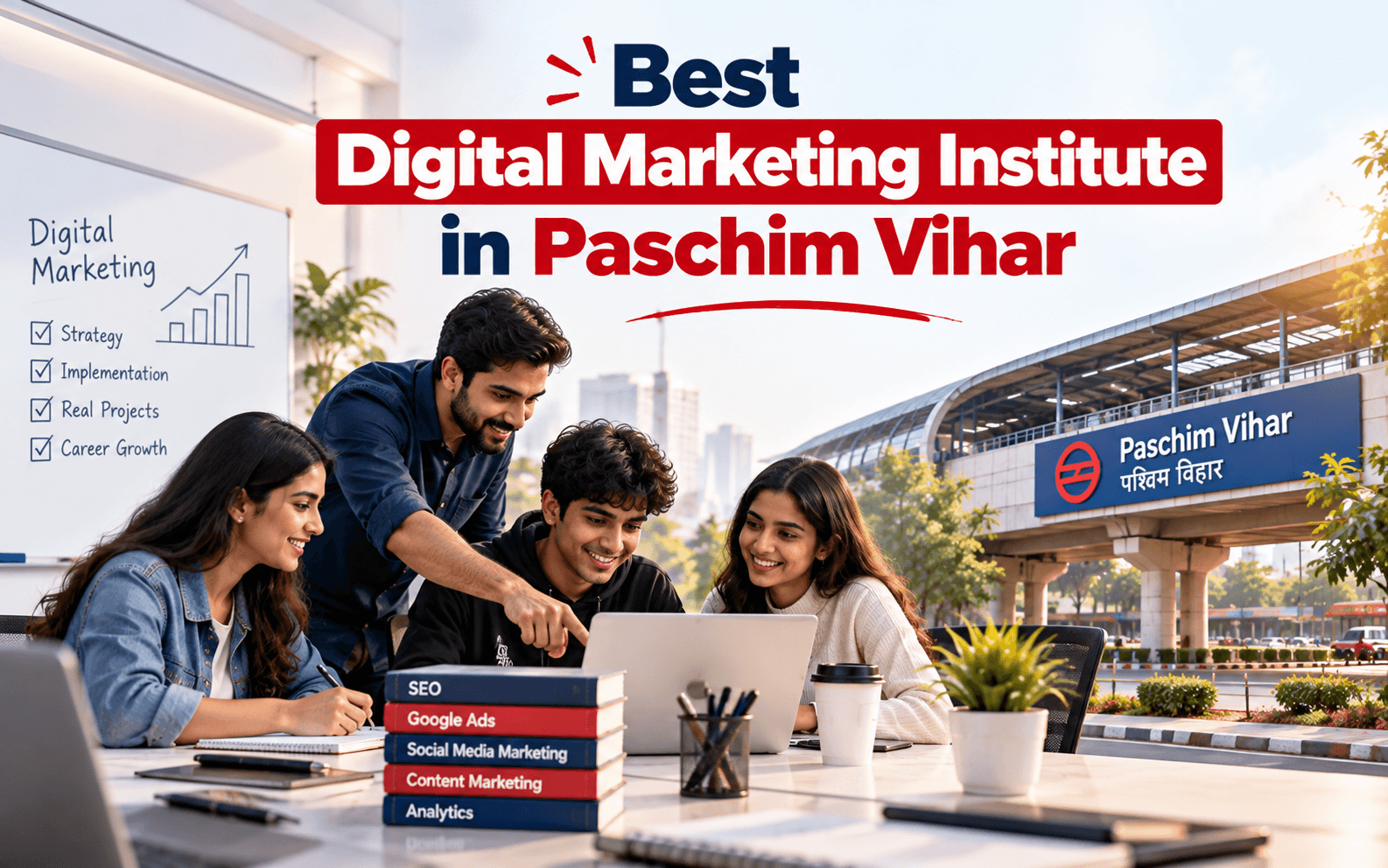 Best Digital Marketing Institute in Paschim Vihar