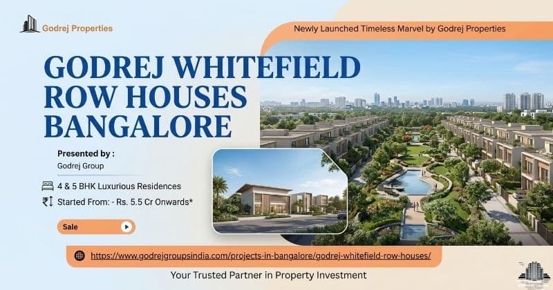 Godrej Whitefield Row Houses Bangalore