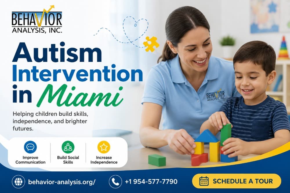 Autism Intervention in Miami for Better Child Development