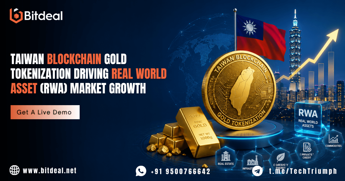 Taiwan Blockchain Gold Tokenization Driving Real World Asset (RWA) Market Growth