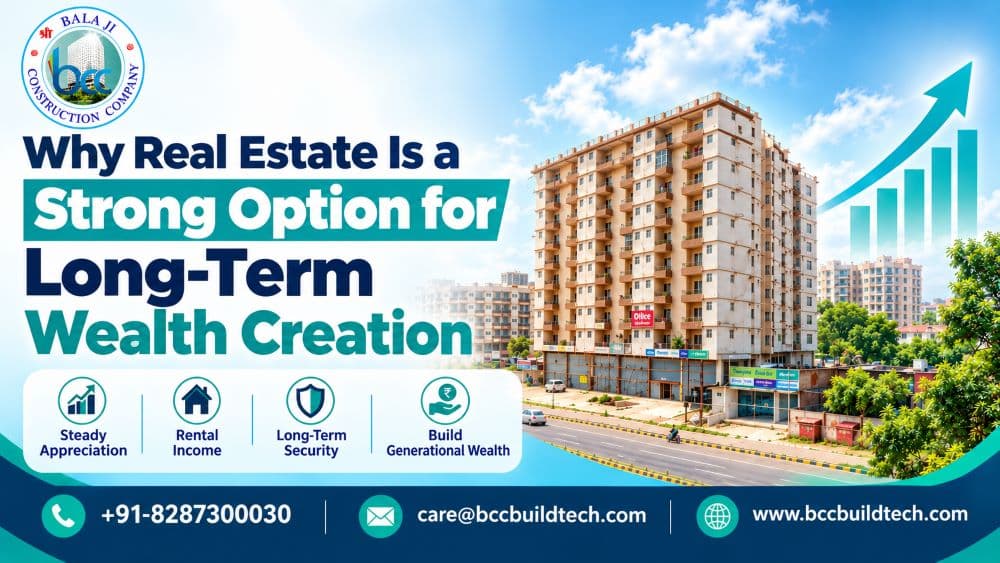 Why Real Estate Is a Strong Option for Long-Term Wealth Creation