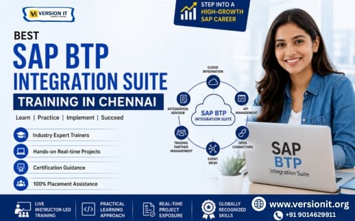 Why Version IT Offers the Best SAP BTP Integration Suite Training in Chennai