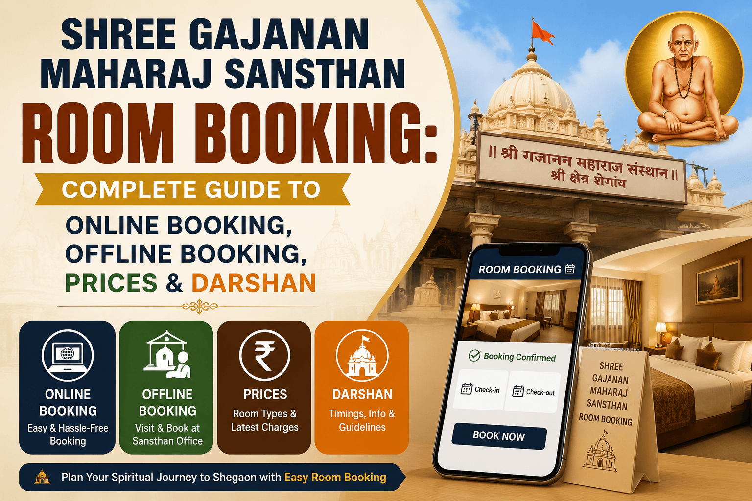 What is Shri Gajanan Maharaj Sansthan Omkareshwar?