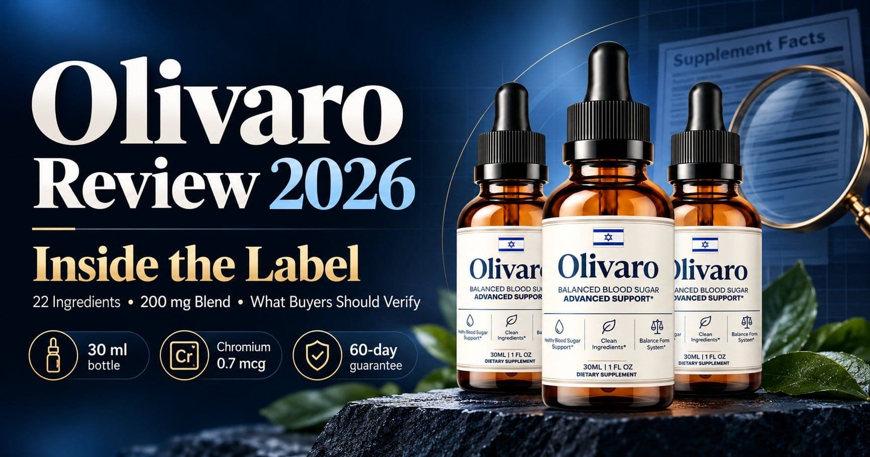 Olivaro Drops Blood Sugar