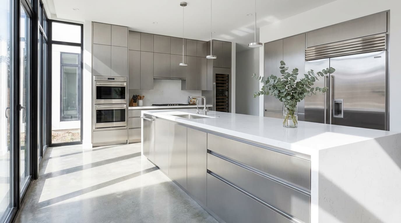 Silver Wrap for Kitchens: A Modern and Affordable Interior Upgrade