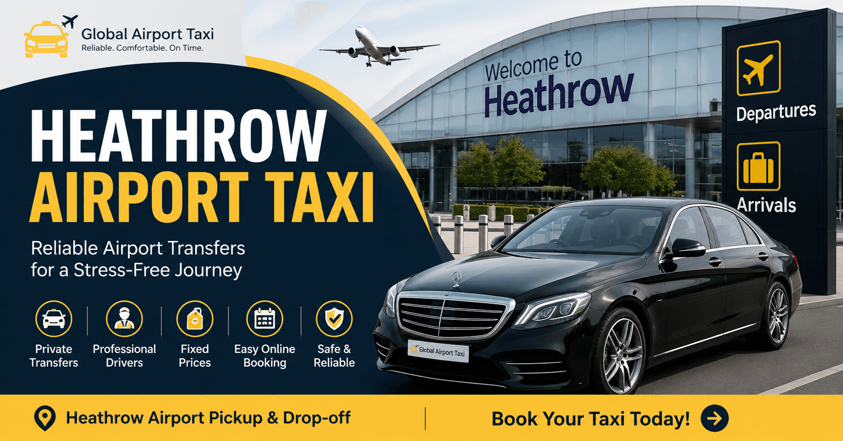 Reliable Heathrow Airport Taxi Service for Easy Transfers