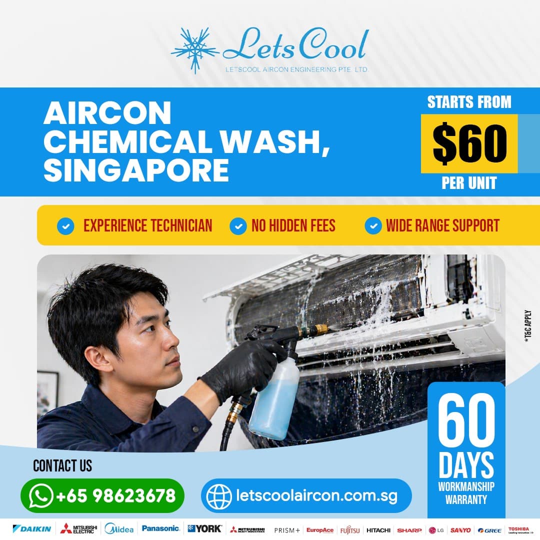 Why Is Aircon Chemical Wash Better Than General Aircon Servicing?