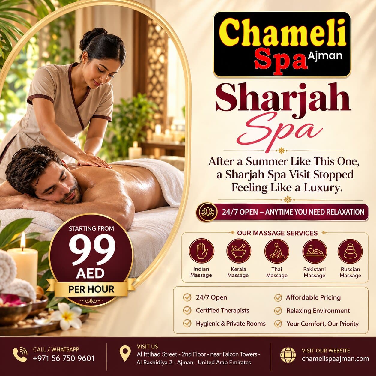After a Summer Like This One, a Sharjah Spa Visit Stopped Feeling Like a Luxury