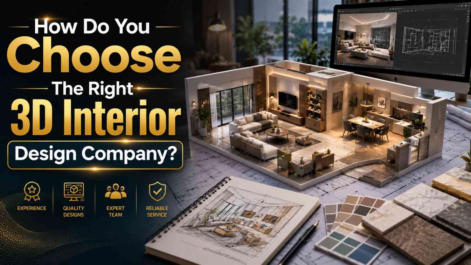 How Do You Choose The Right 3d Interior Design Company?