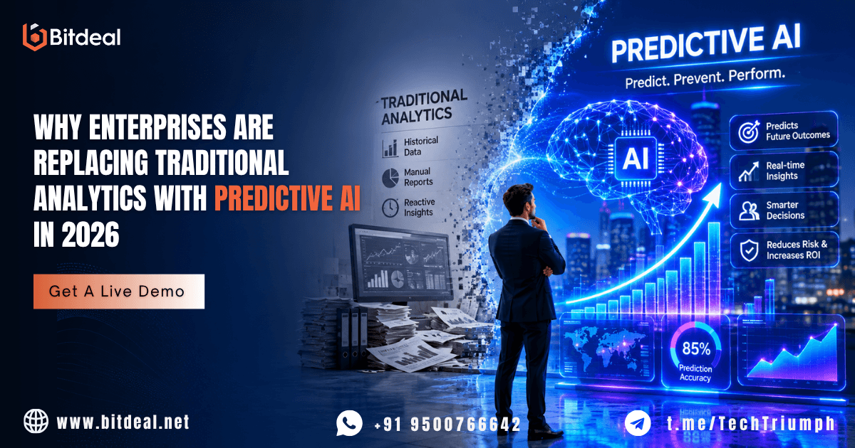 Why Enterprises Are Replacing Traditional Analytics with Predictive AI in 2026