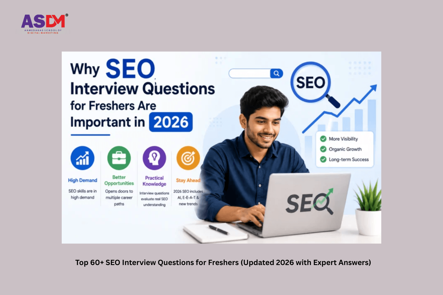 Top 60+ SEO Interview Questions for Freshers (Updated 2026 with Expert Answers)