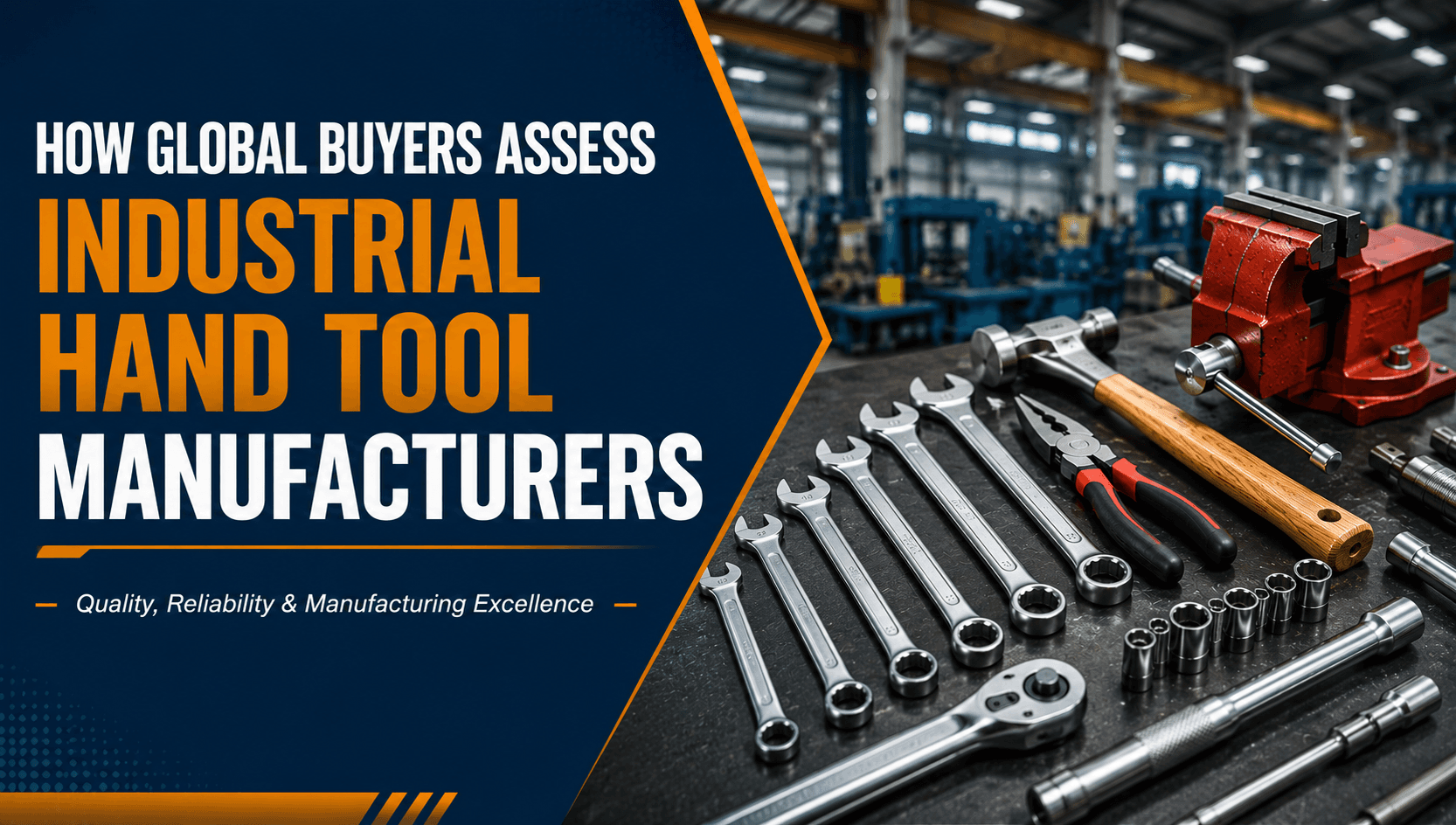 How Global Buyers Evaluate Industrial Hand Tool Manufacturers