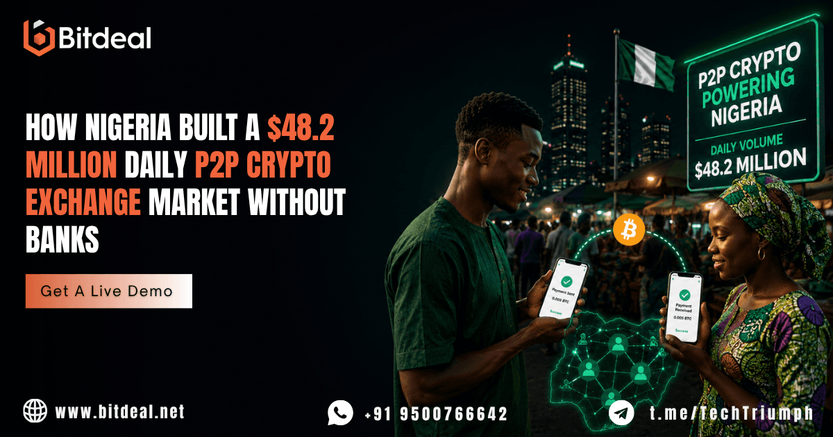 How Nigeria Built a $48.2 Million Daily P2P Crypto Exchange Market Without Banks